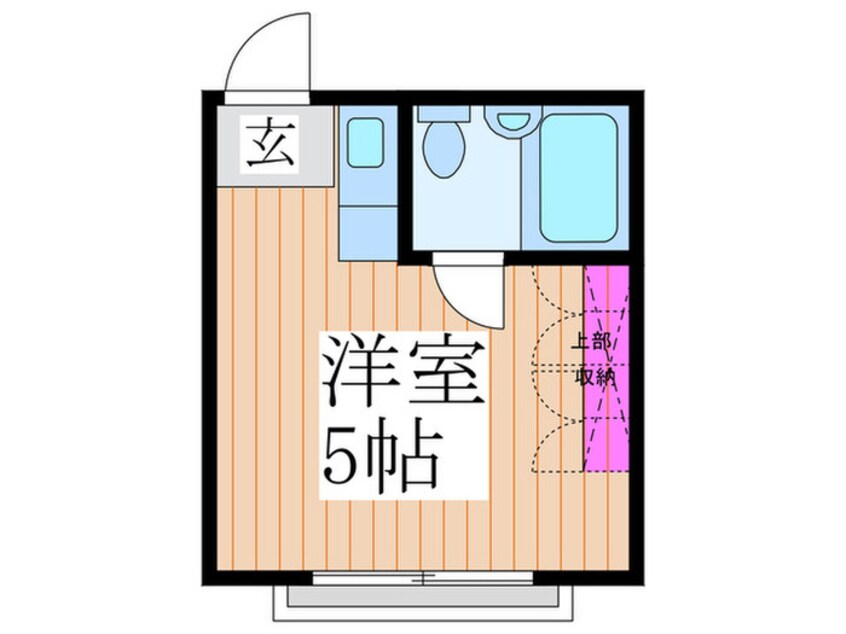 間取図 コーポ花小金井