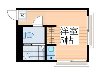 間取図 コーポ花小金井