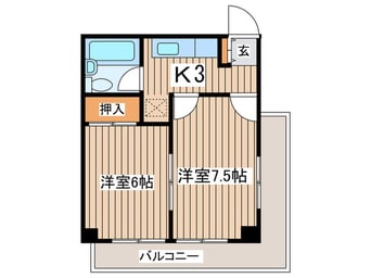 間取図 チェリーサイド藤沢
