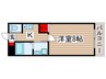 ＳＫ拾弐番館 1Kの間取り