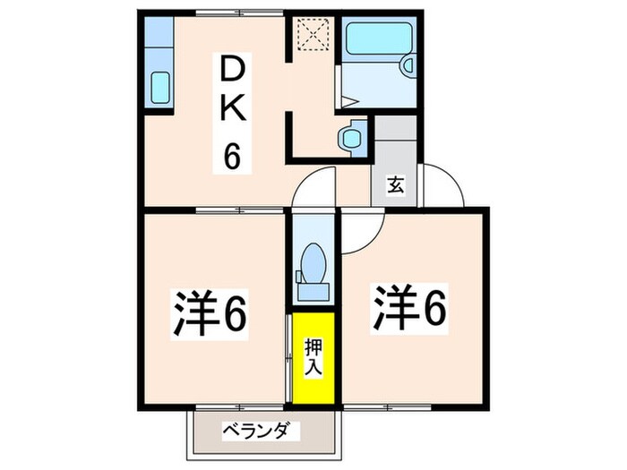間取り図 マリーノエル三崎