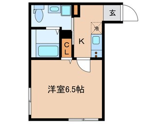 間取図 ベイルーム川崎大師橋