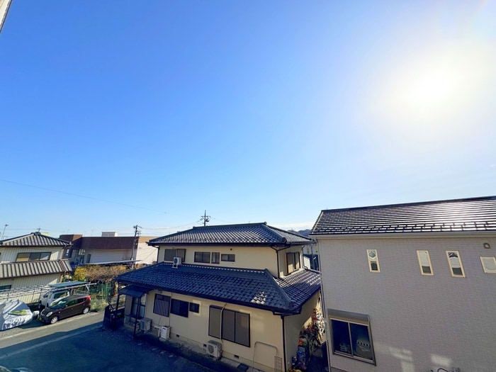 室内からの展望 小高ハイツ