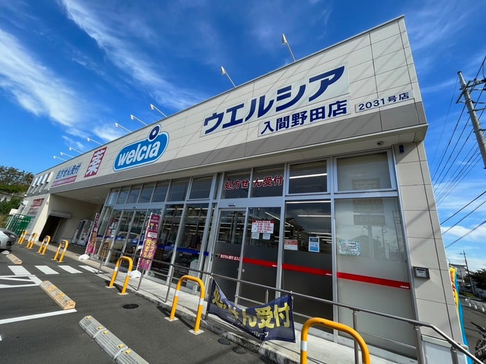 ウエルシア入間野田店(ドラッグストア)まで600m 小高ハイツ