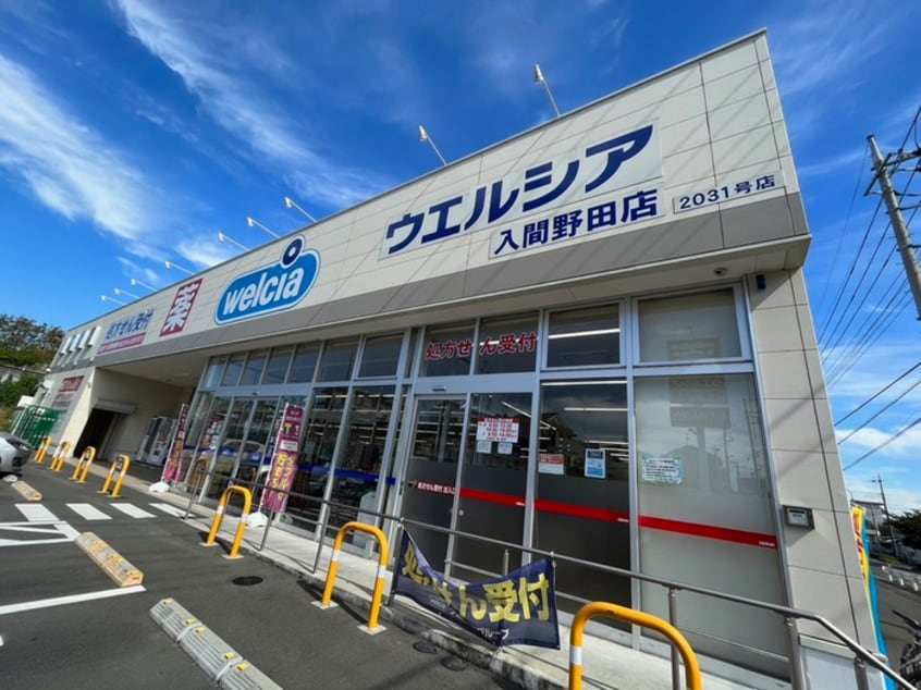 ウエルシア入間野田店(ドラッグストア)まで600m 小高ハイツ