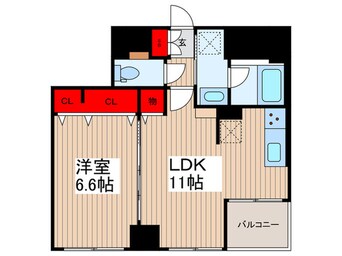 間取図 EMERAUDE