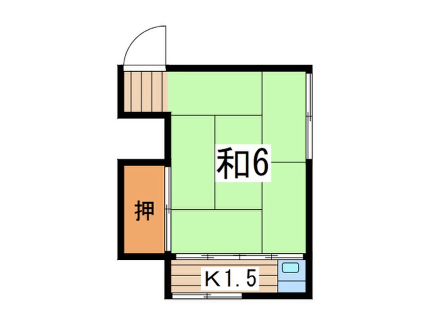 間取図 白雲荘