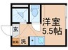 スマイラス新小岩 1Rの間取り