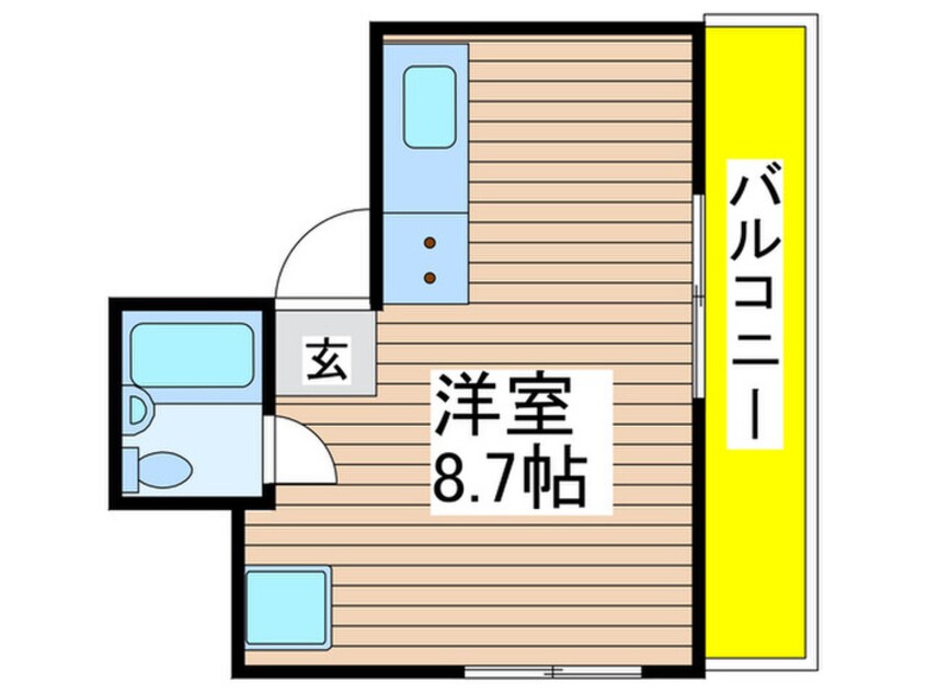 間取図 小栗原ハイツ