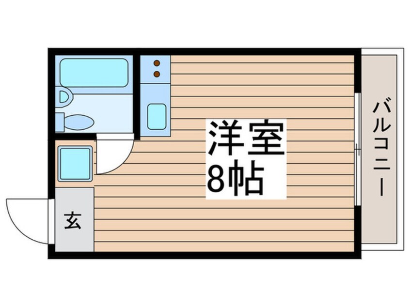 間取図 小栗原ハイツ