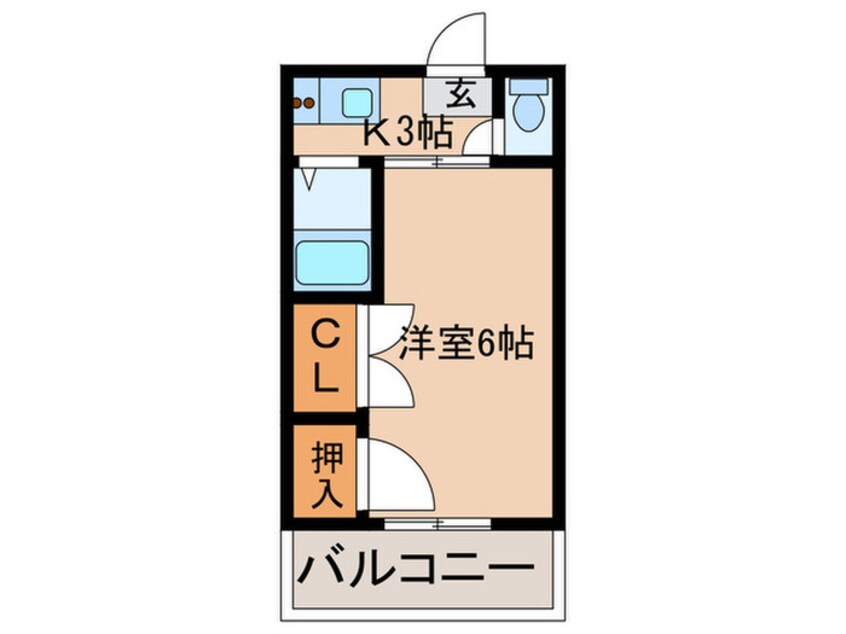 間取図 鈴木ハイツ