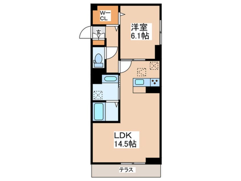 間取図 コンフォール町田市中町