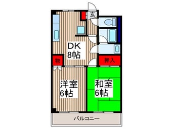 間取図 ファ－ストコ－ポラス