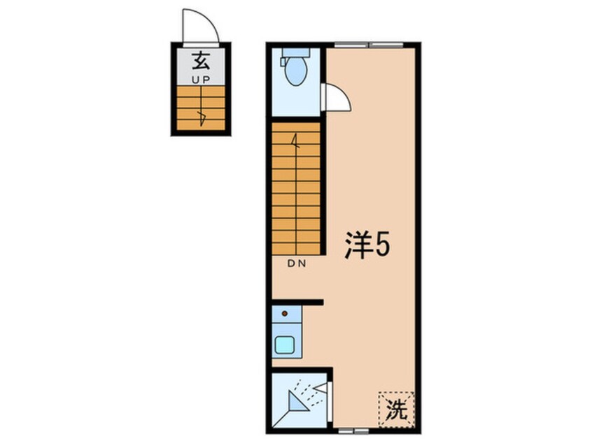 間取図 トレカーサ西馬込