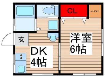 間取図 スカイコート