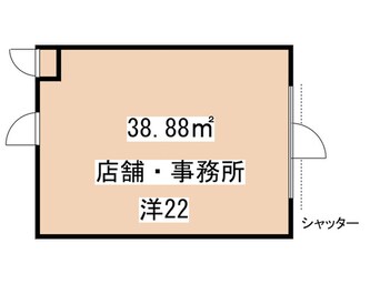 間取図 エクレール東林間