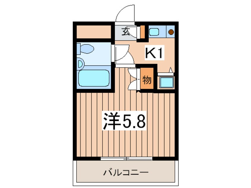 間取図 マイキャッスル三ツ境