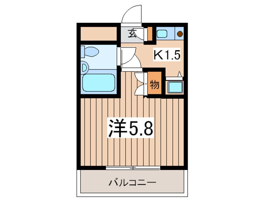 間取図 マイキャッスル三ツ境