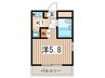 マイキャッスル三ツ境 1Kの間取り