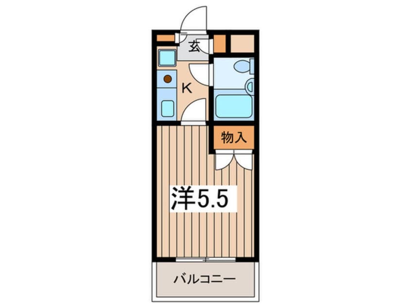 間取図 マイキャッスル三ツ境