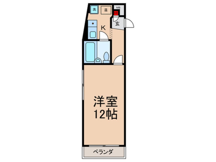 間取図 エスカイア池袋(401）
