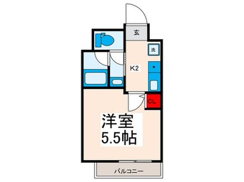 間取図 勝康レジデンス西日暮里