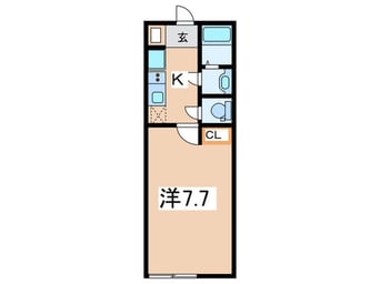 間取図 カインドネス小田急相模原