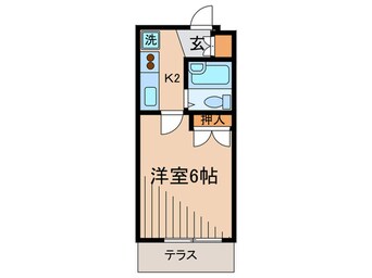 間取図 コーポ大紘