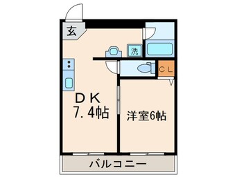 間取図 パルティーレ武蔵小杉