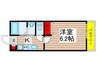 パセオ八千代台 1Kの間取り