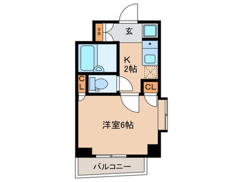 間取図 アパートメンツ練馬北町
