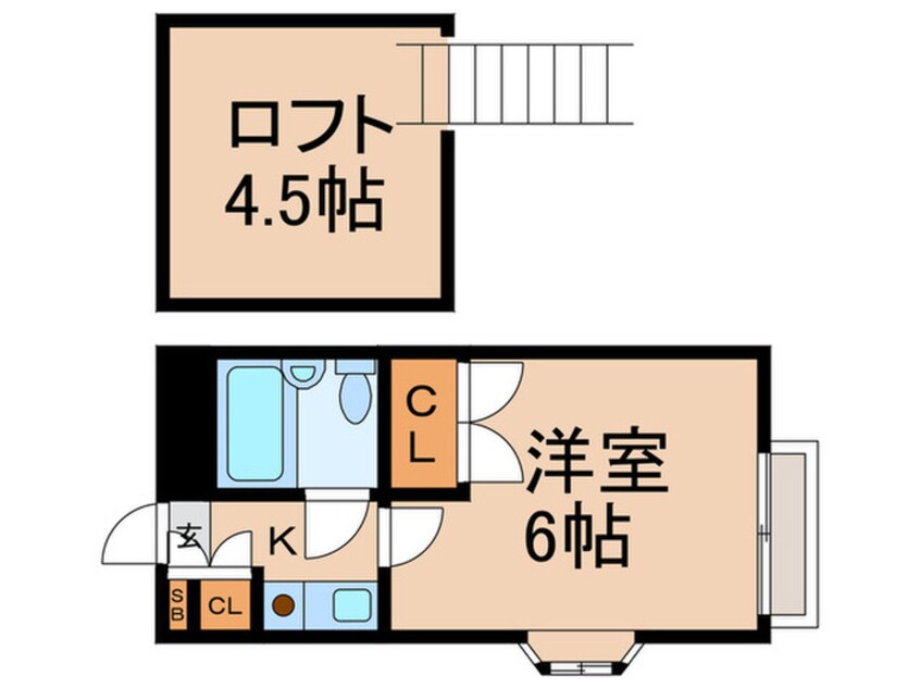 間取図 ドゥエル村上