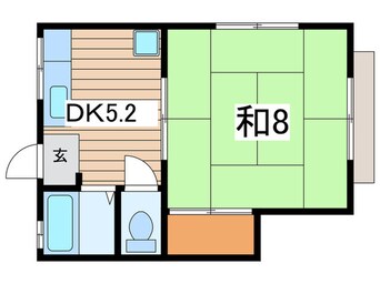 間取図 ハイツ石川