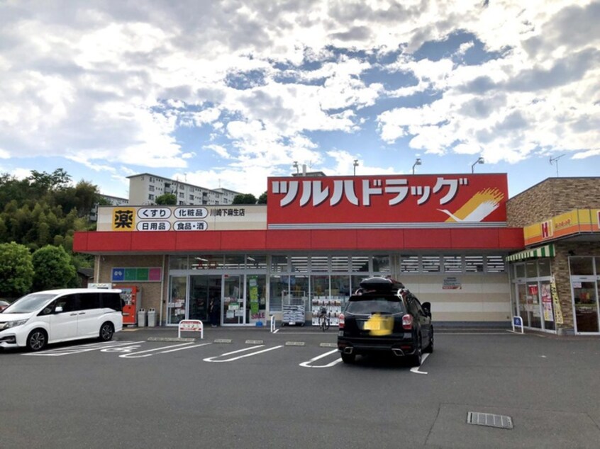 ツルハドラッグ川崎下麻生店(ドラッグストア)まで306m ハイツ石川