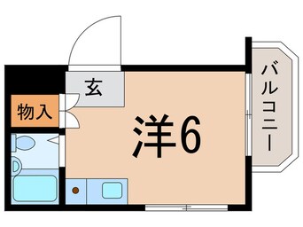 間取図 国都マンション常盤台