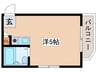 国都マンション常盤台 1Rの間取り