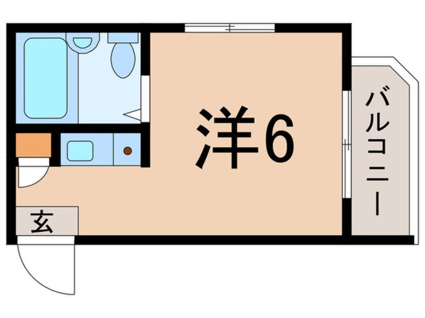 間取図 国都マンション常盤台