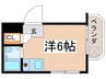 国都マンション常盤台 1Rの間取り