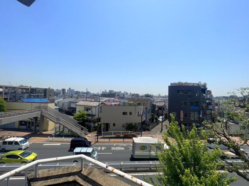 室内からの展望 国都マンション常盤台