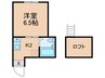 ライフピアシャルム 1Kの間取り