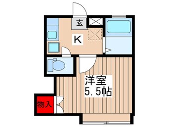 間取図 ポプラハイツ