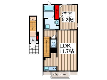 間取図 アルーシャ・I