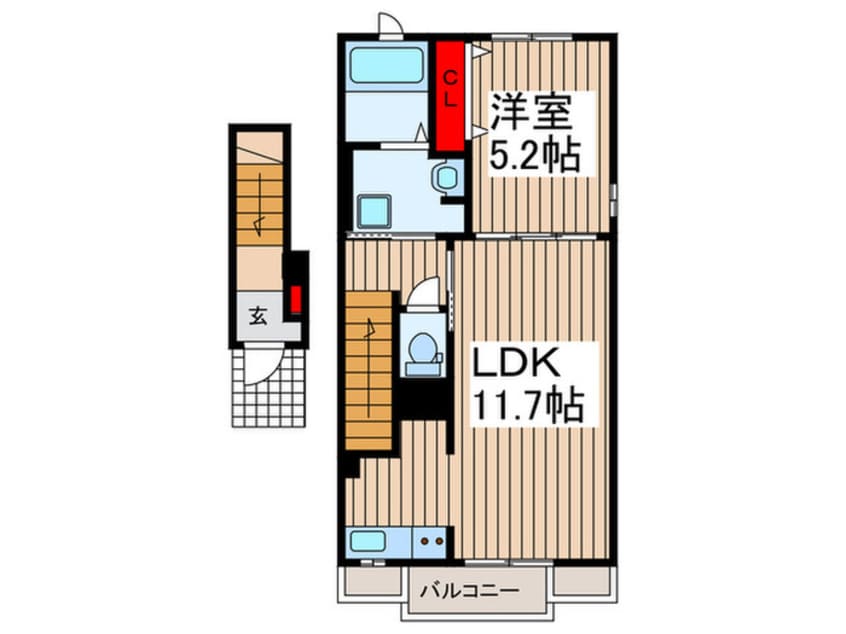 間取図 アルーシャ・I