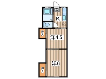 間取図 矢島ハイツ