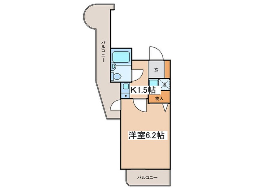 間取図 メゾンキオイ
