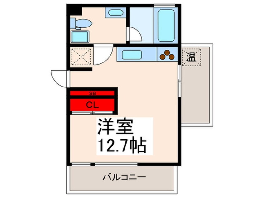 間取図 エストフル－ヴ