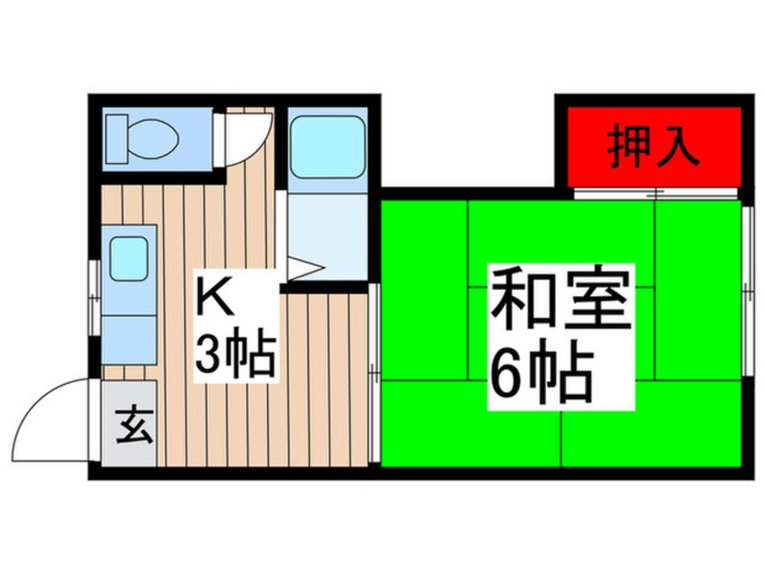 間取図 第二柳荘