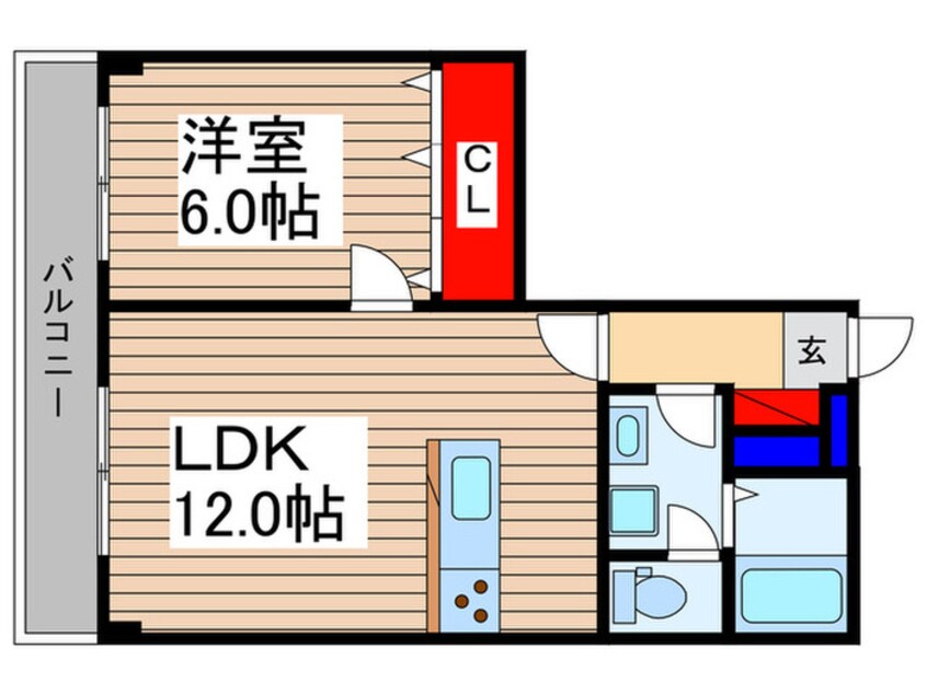 間取図 パ－ルエミネンス