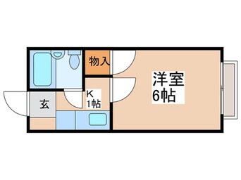 間取図 リバーサイドハイム壱番館