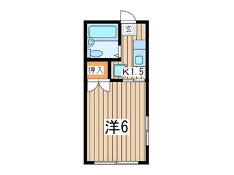 間取図 Ｋ－ｈｏｕｓｅ横浜国大